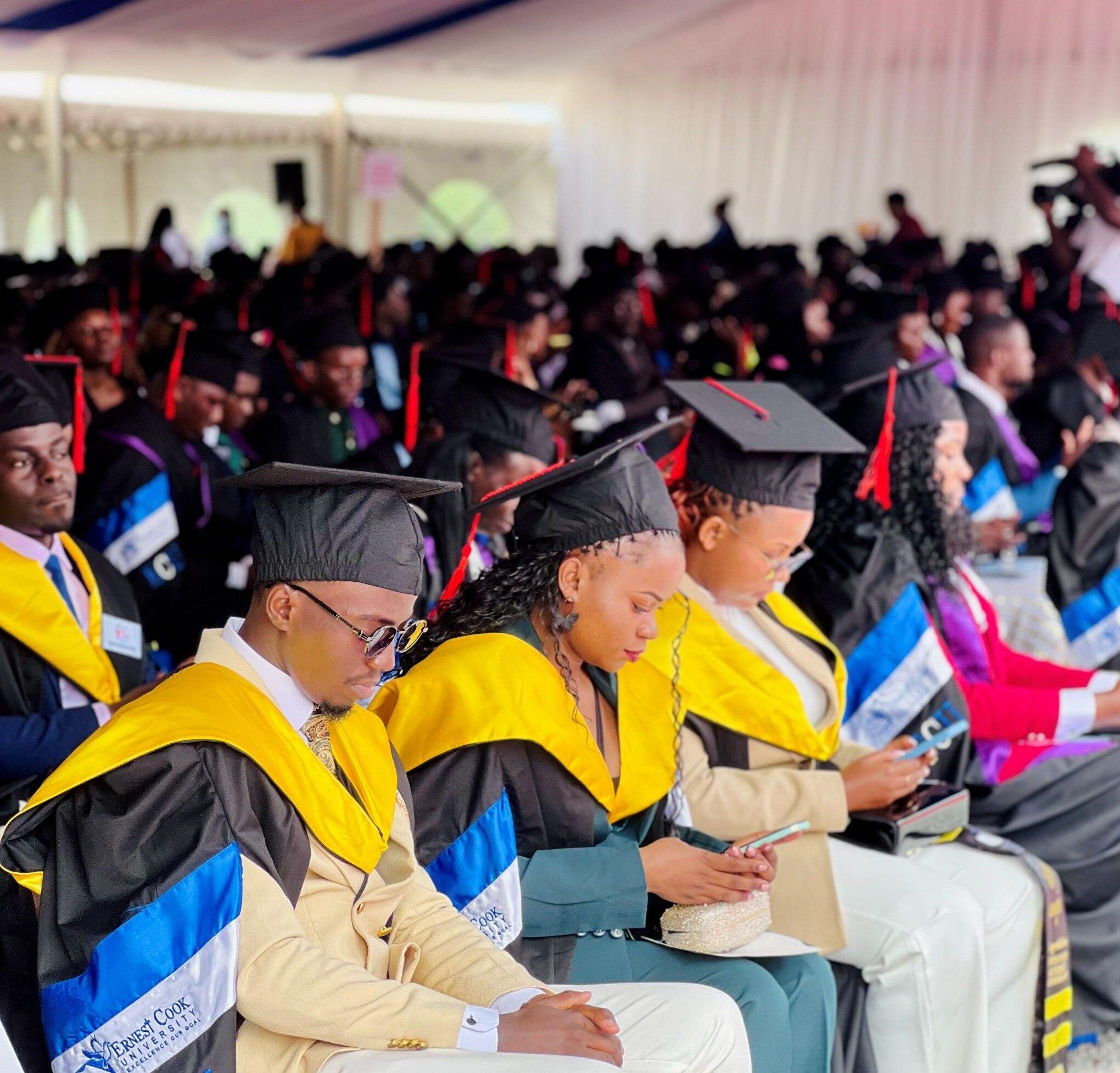 Ernest Cook University Graduates
